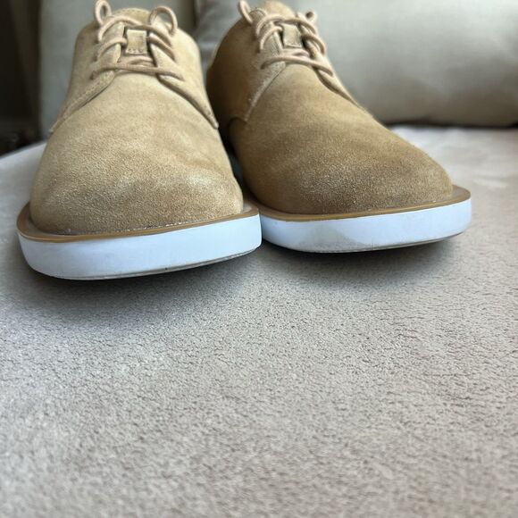 Camper Wagon Tan Brown Nubuck Leather Men EU 42 US 9 Lace Up Brogue Oxfords - Picture 9 of 16